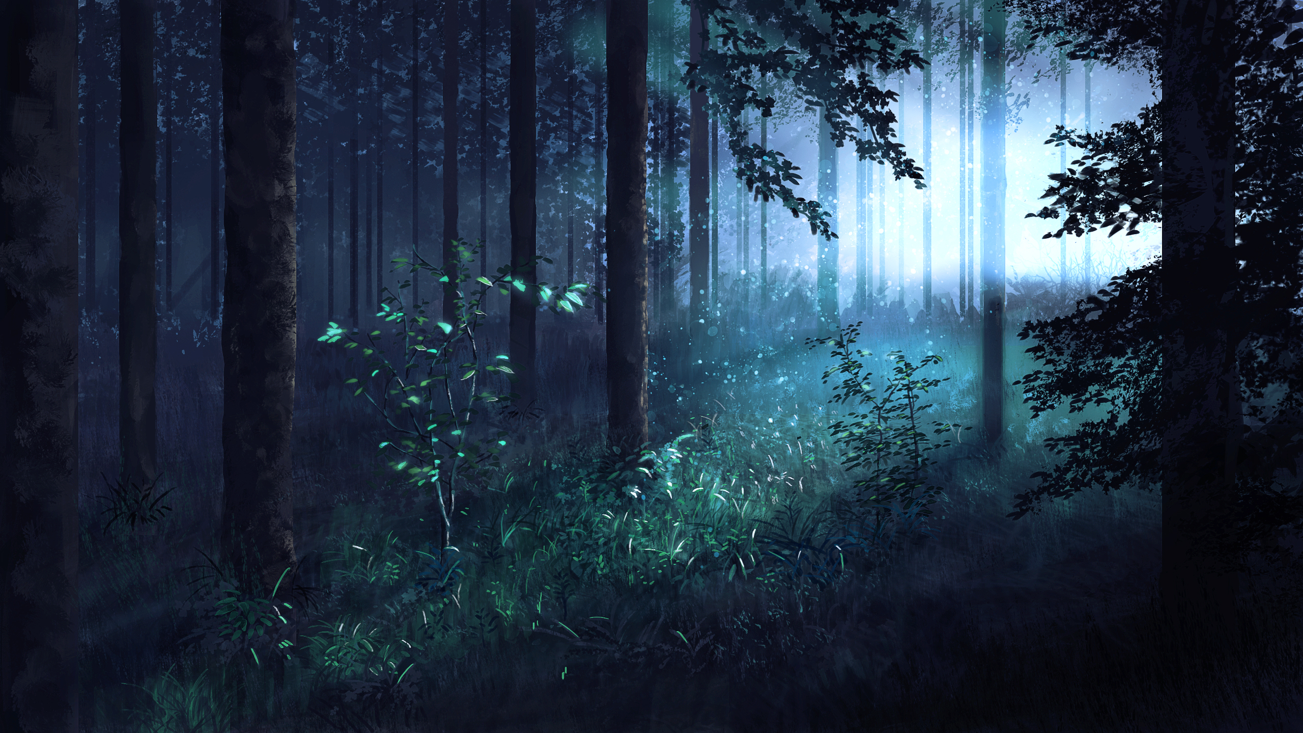 Anime Forest Wallpapers