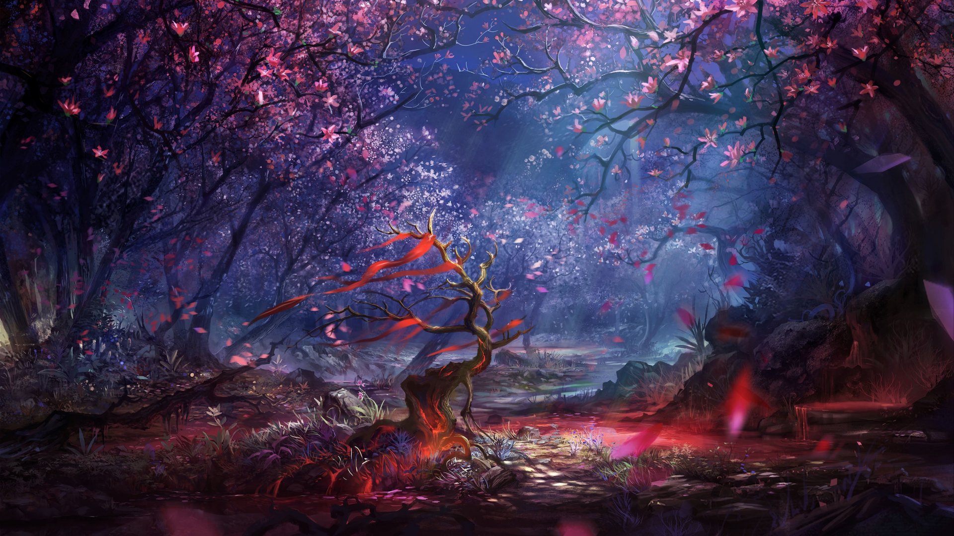 Anime Forest Wallpapers