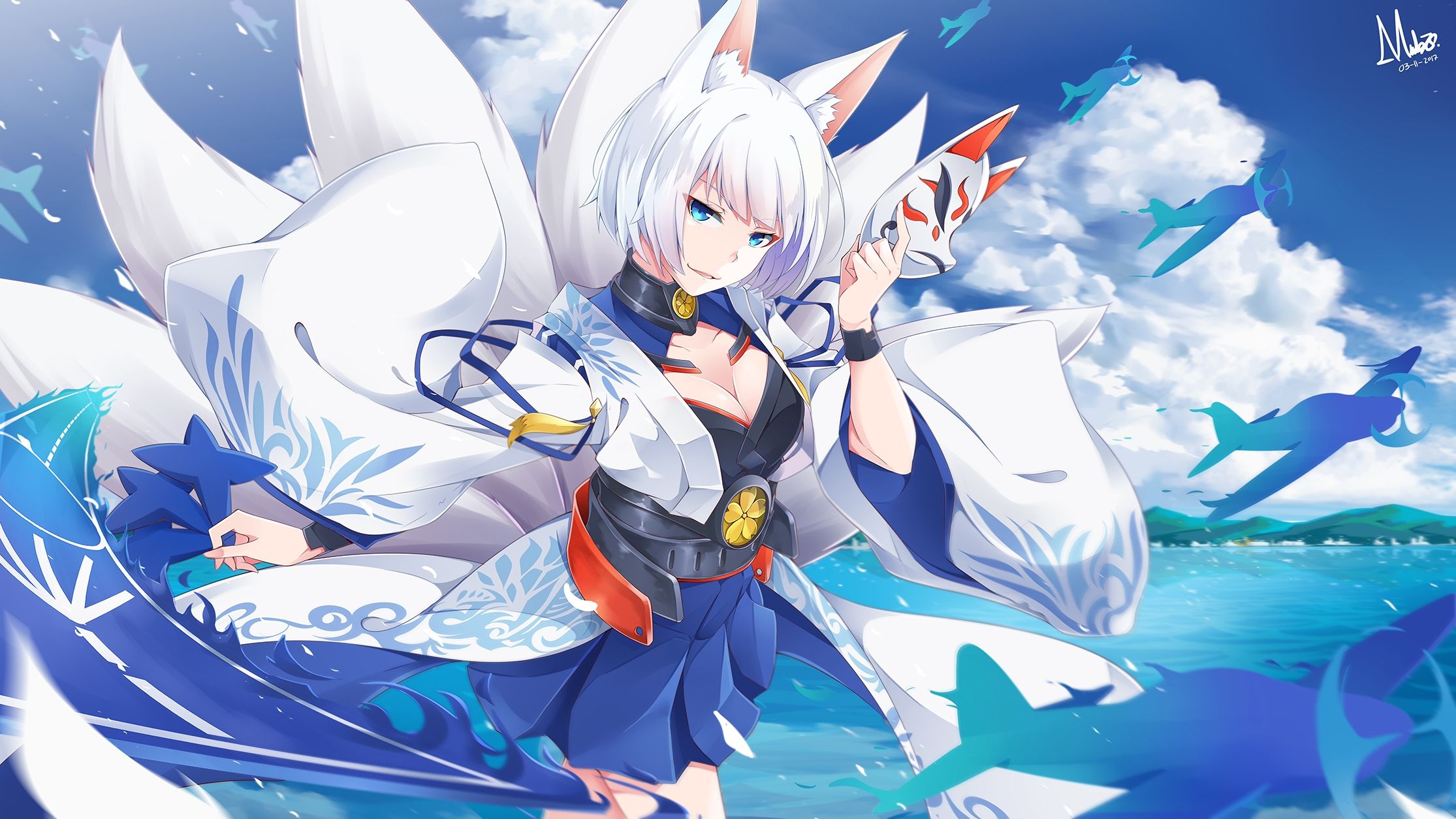 Anime Fox Girl Wallpapers