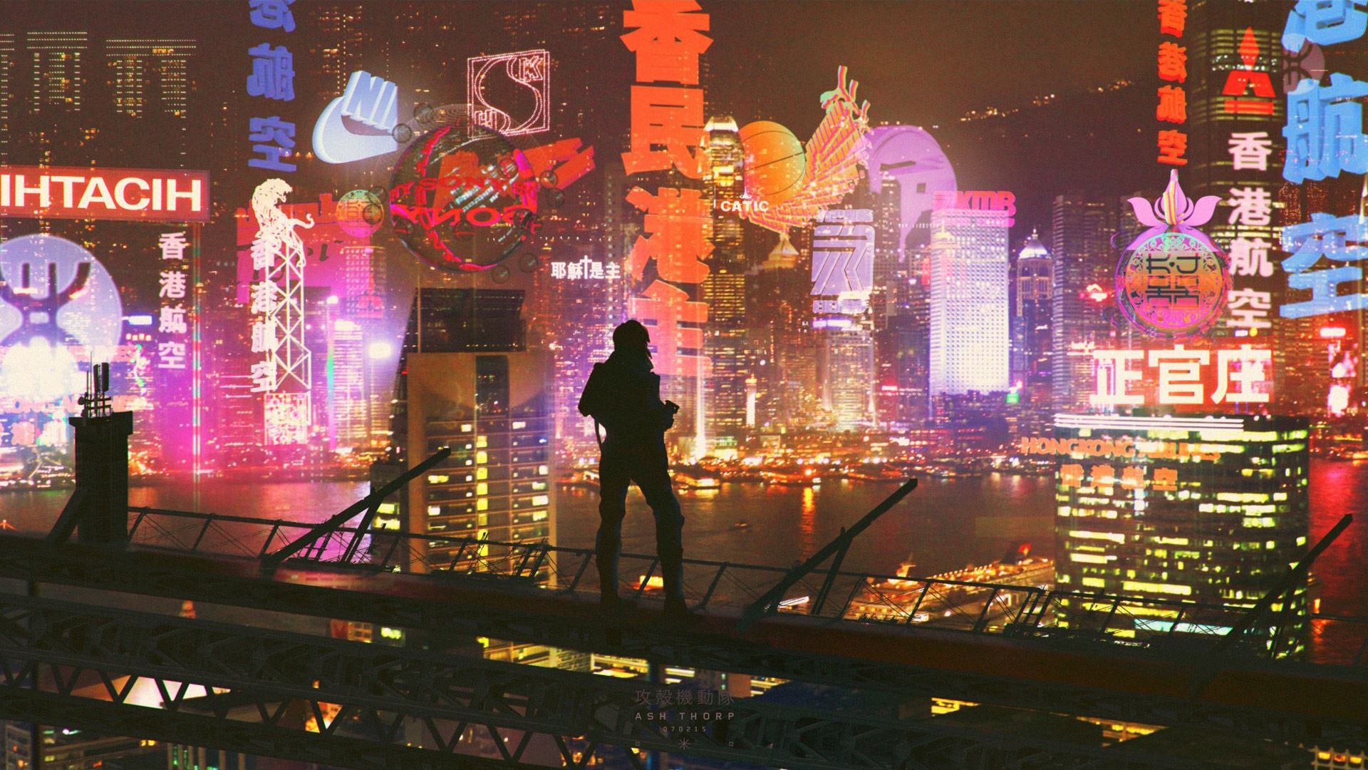 Anime Futuristic Scenery Wallpapers