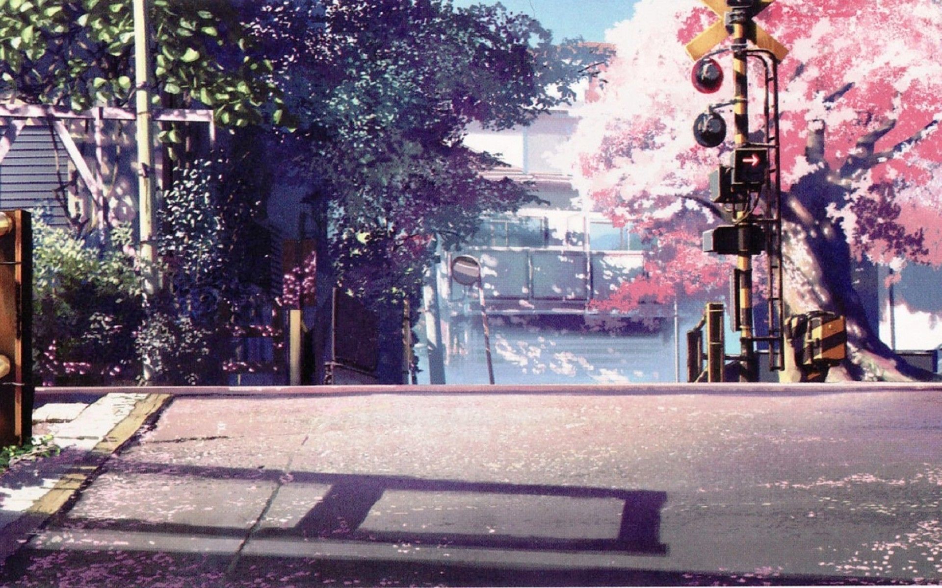 Anime Futuristic Scenery Wallpapers