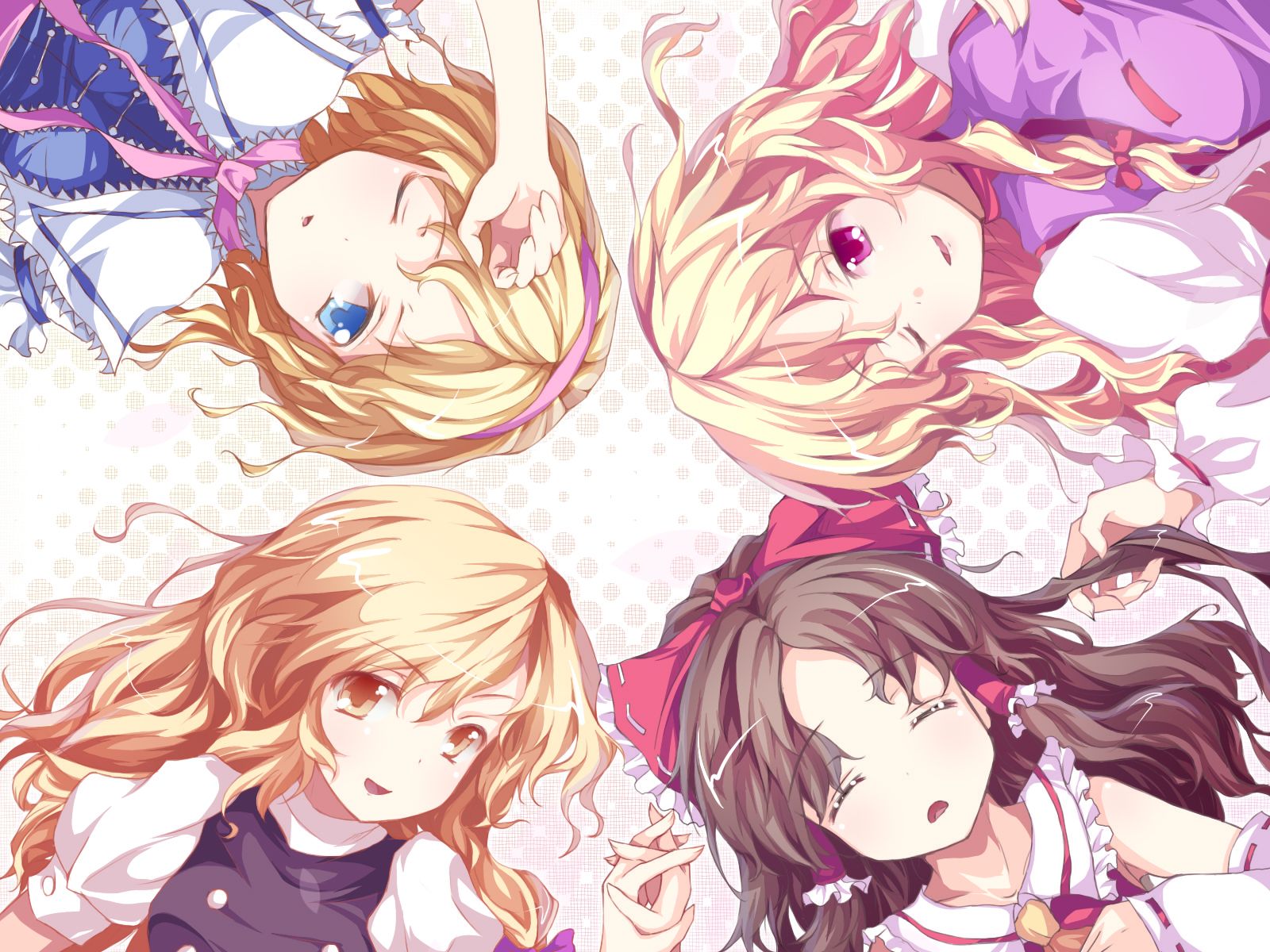 Anime Girl Best Friends Wallpapers