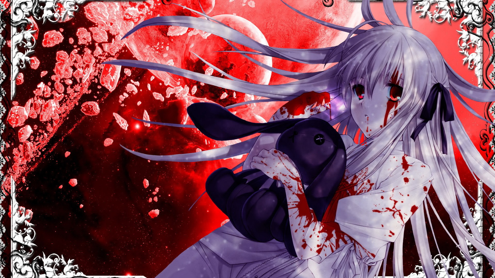 Anime Girl Bleeding Wallpapers