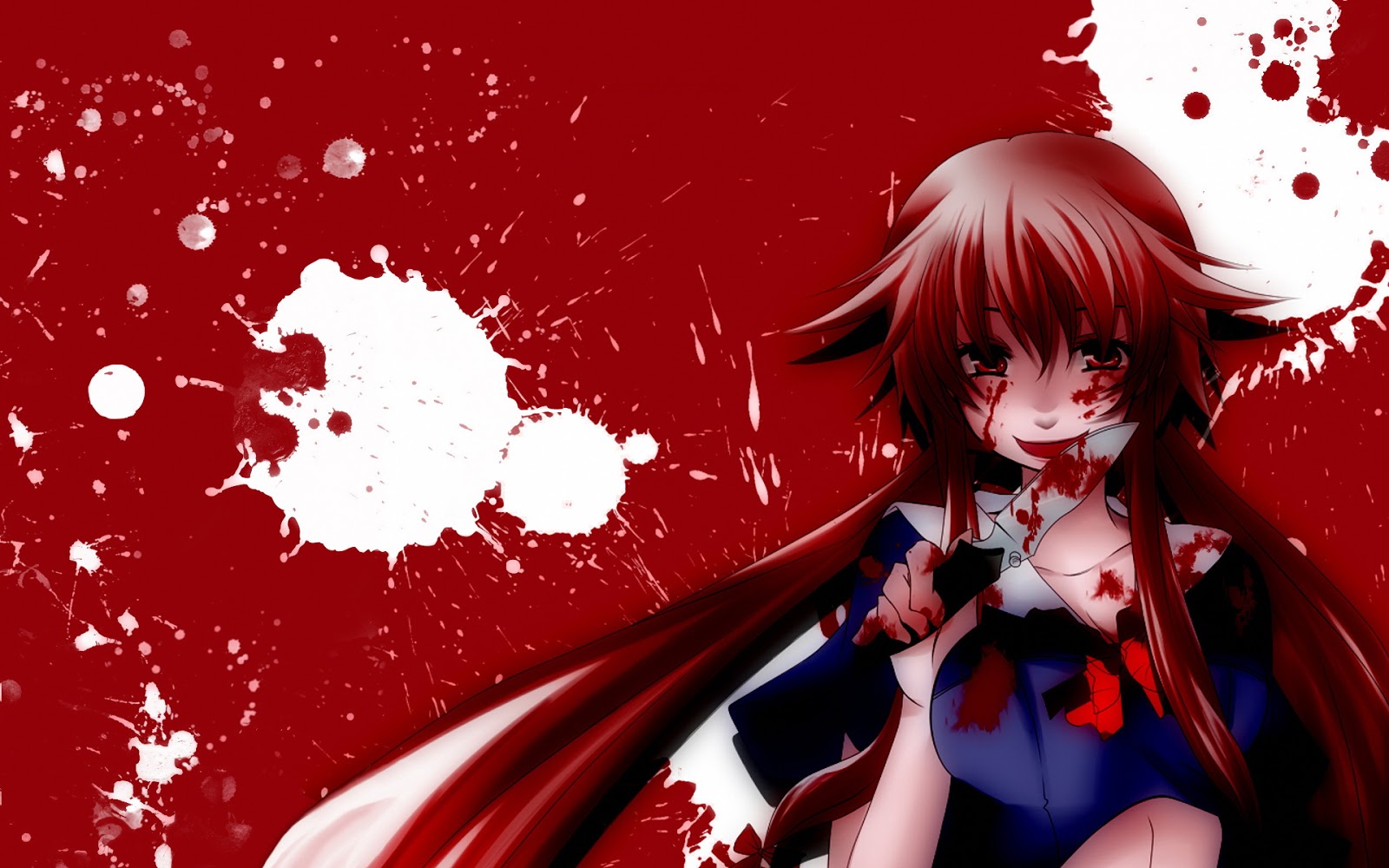 Anime Girl Bloody Hd Wallpapers