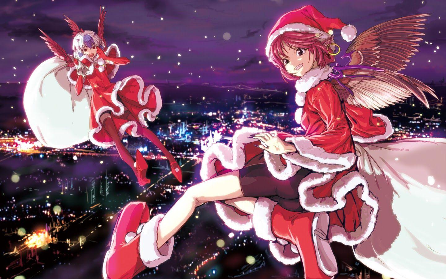 Anime Girl Christmas Wallpapers