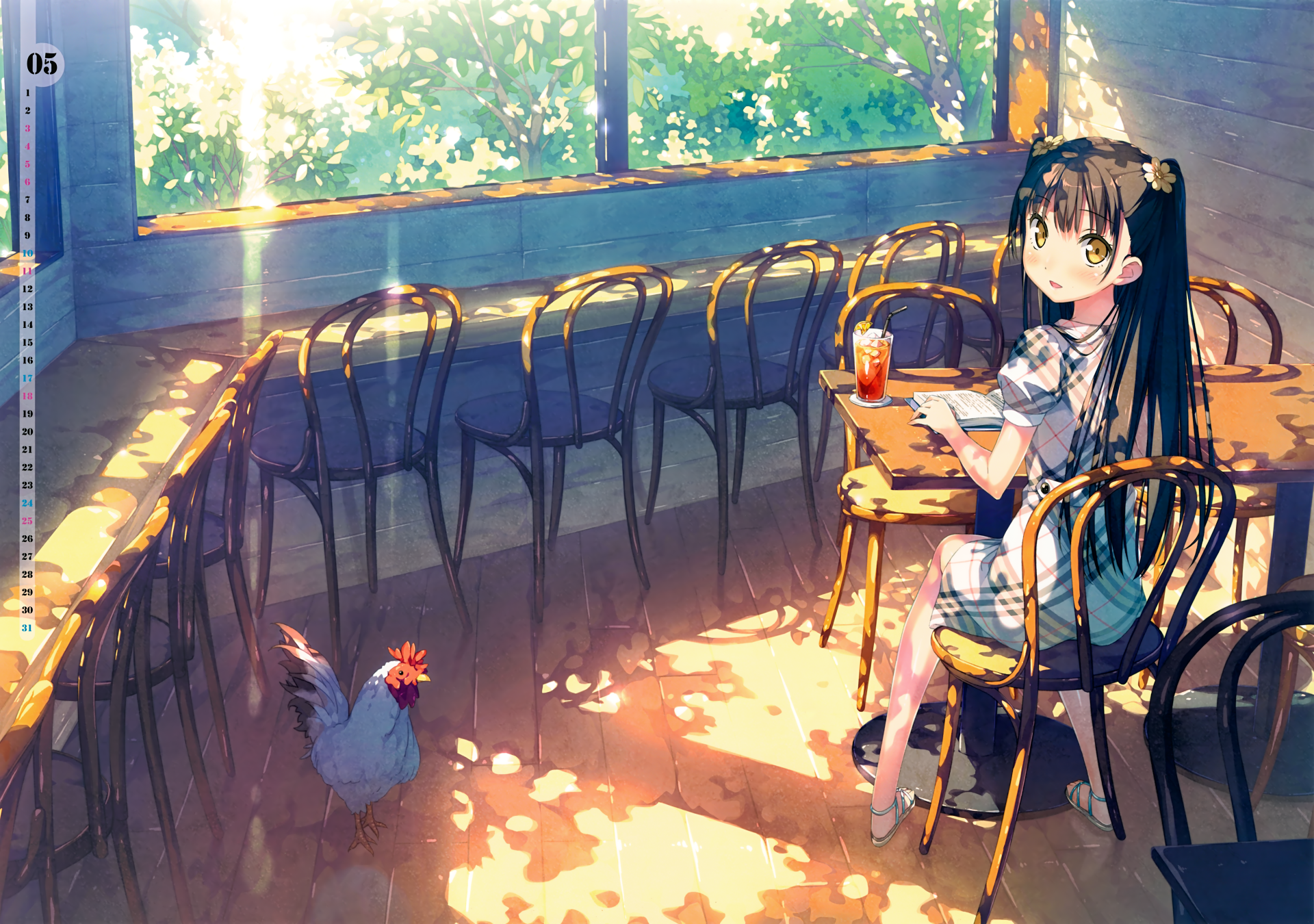 Anime Girl Coffee Wallpapers