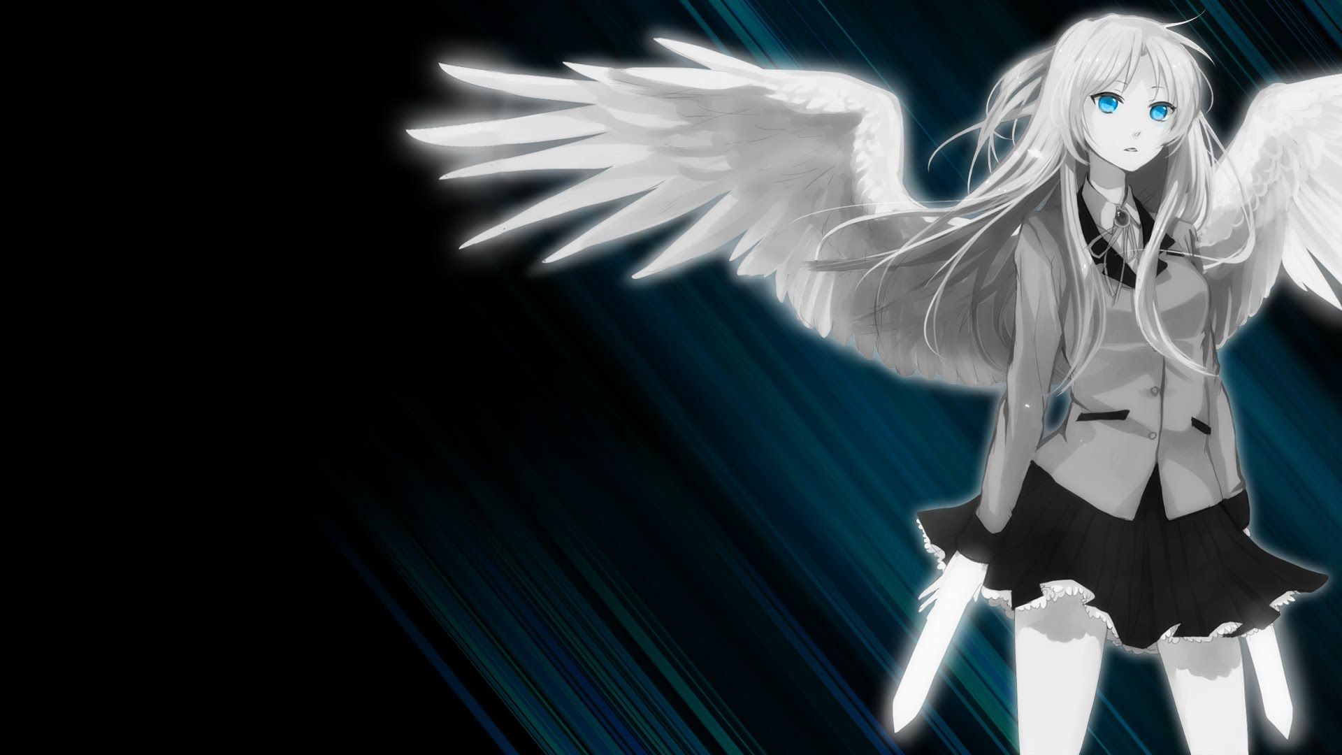 Anime Girl Dark Angel Wallpapers