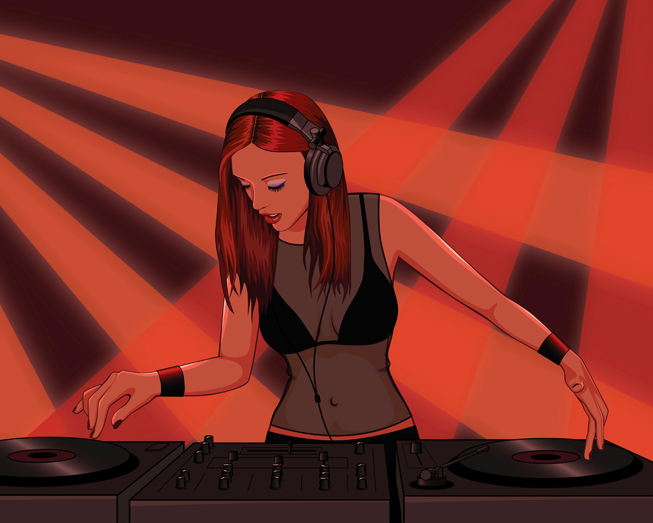 Anime Girl Dj Wallpapers