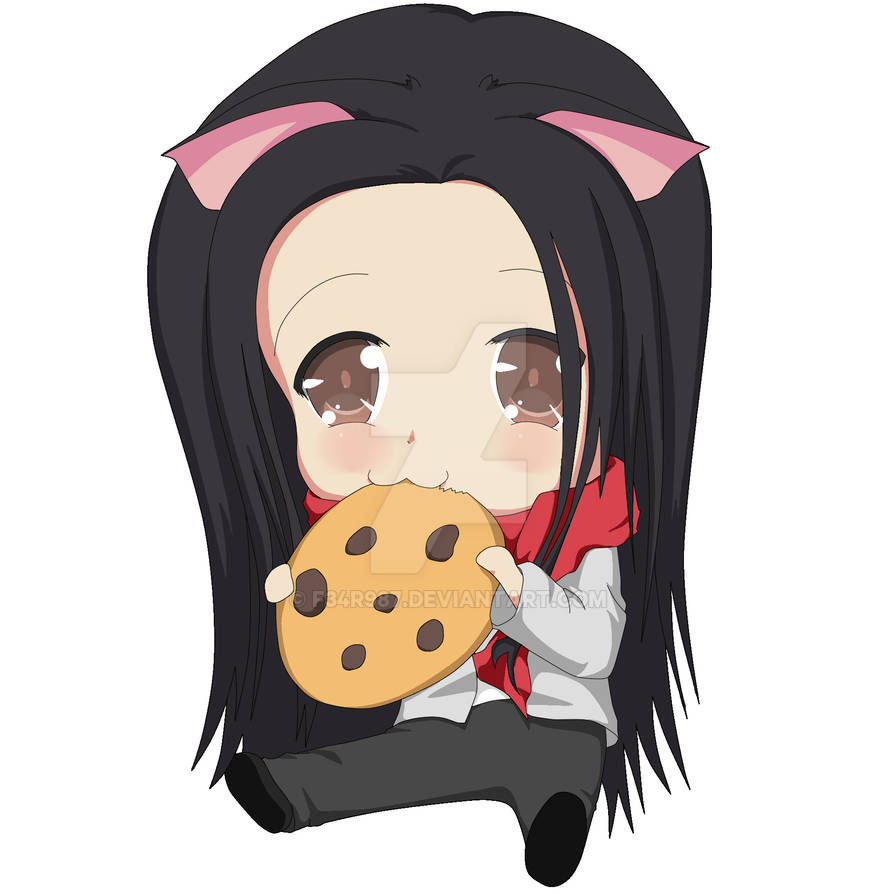 Anime Girl Eating Cookie Wallpapers