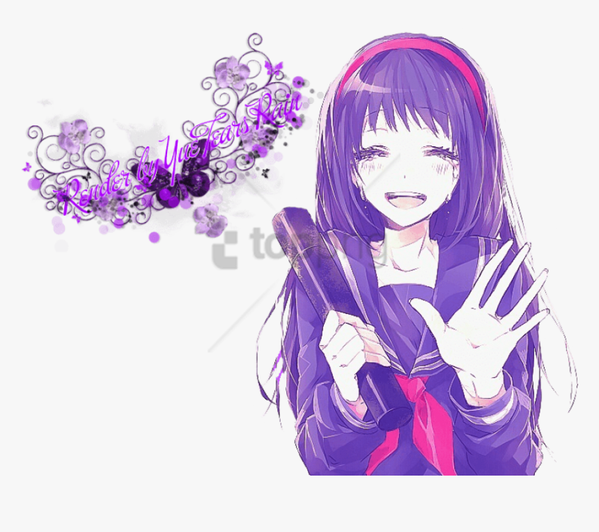 Anime Girl Fake Smile Wallpapers