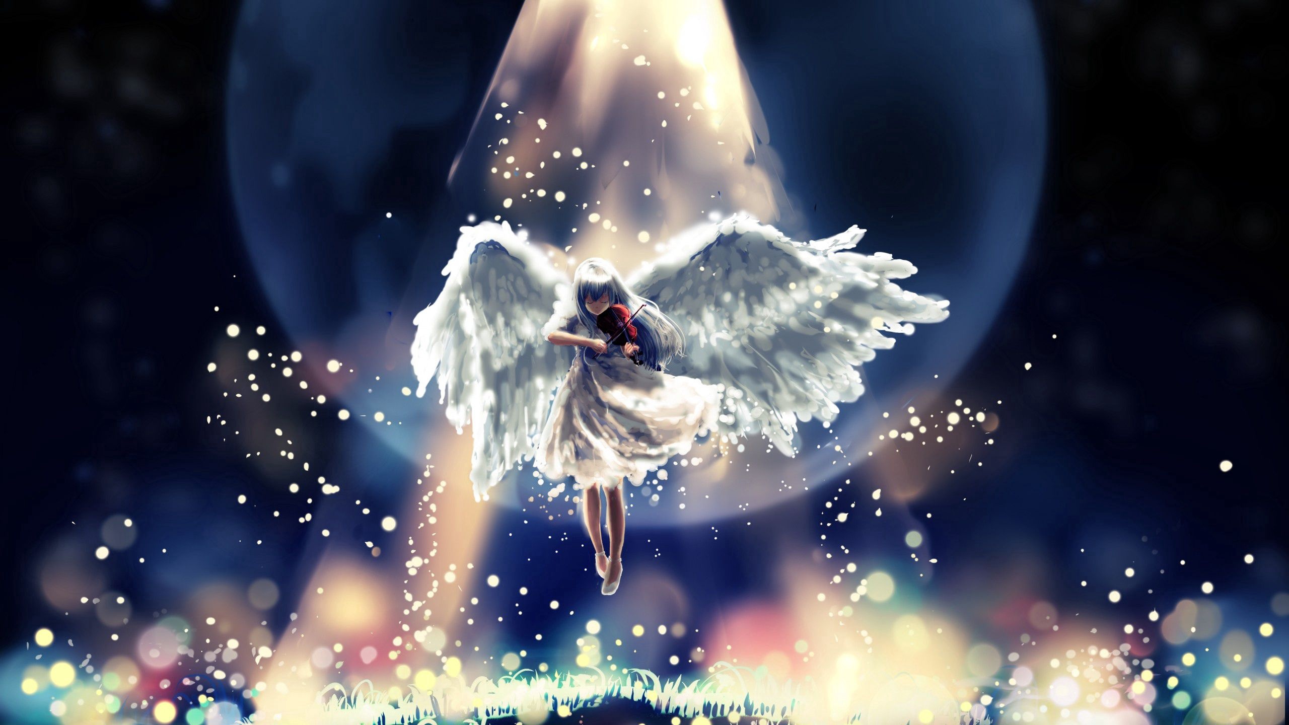 Anime Girl Flying Wallpapers