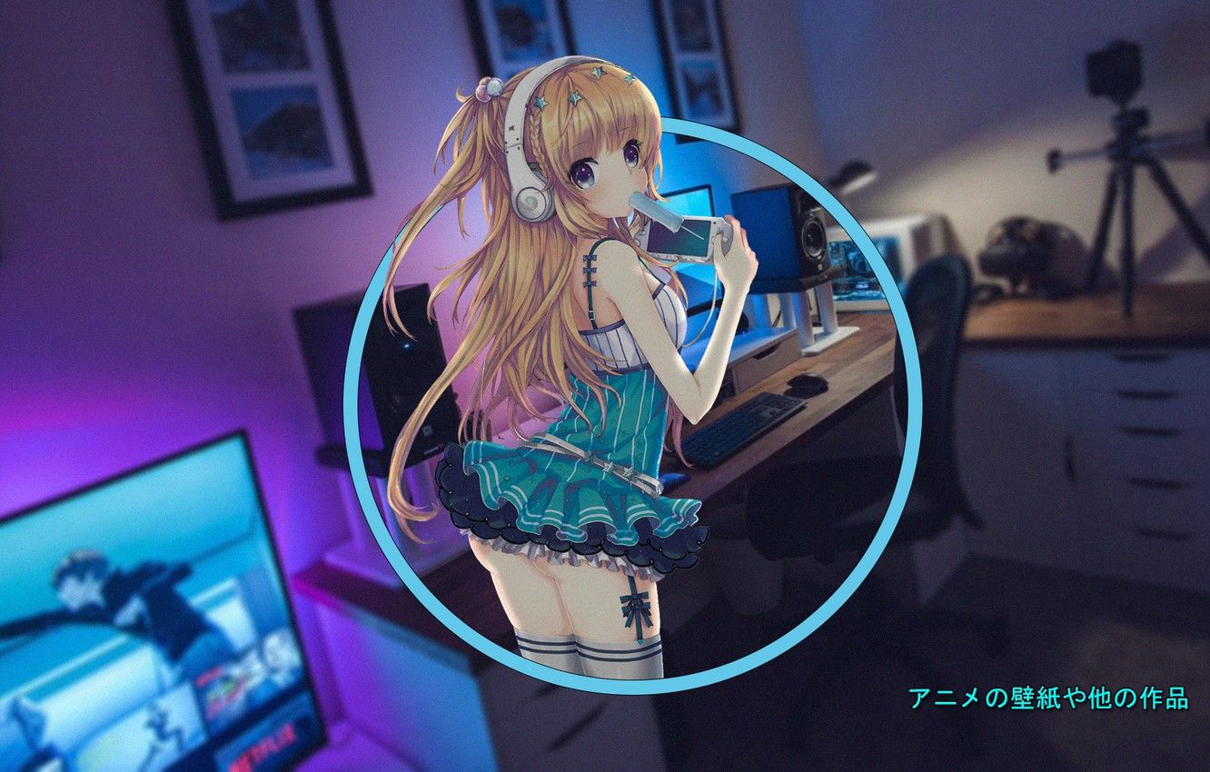 Anime Girl Gamer Wallpapers