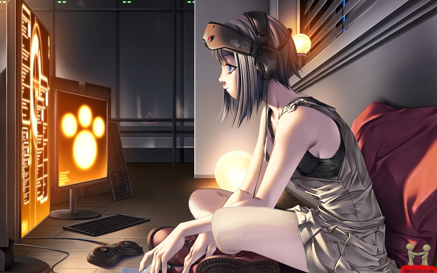 Anime Girl Gamer Wallpapers