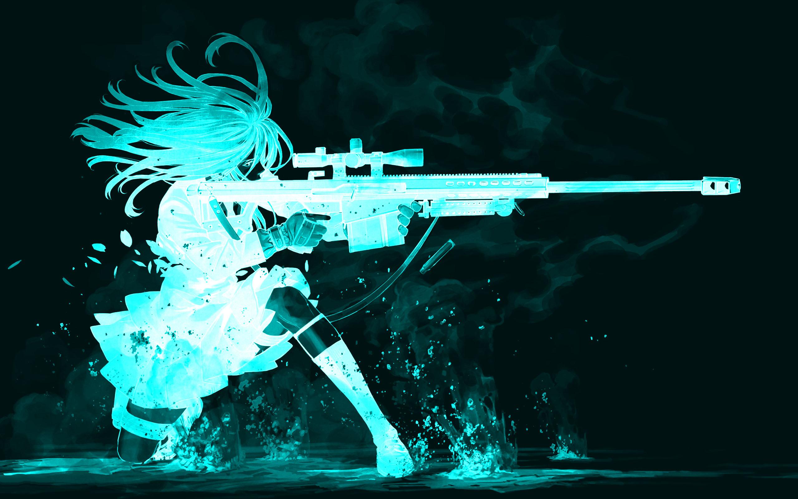 Anime Girl Glowing Wallpapers