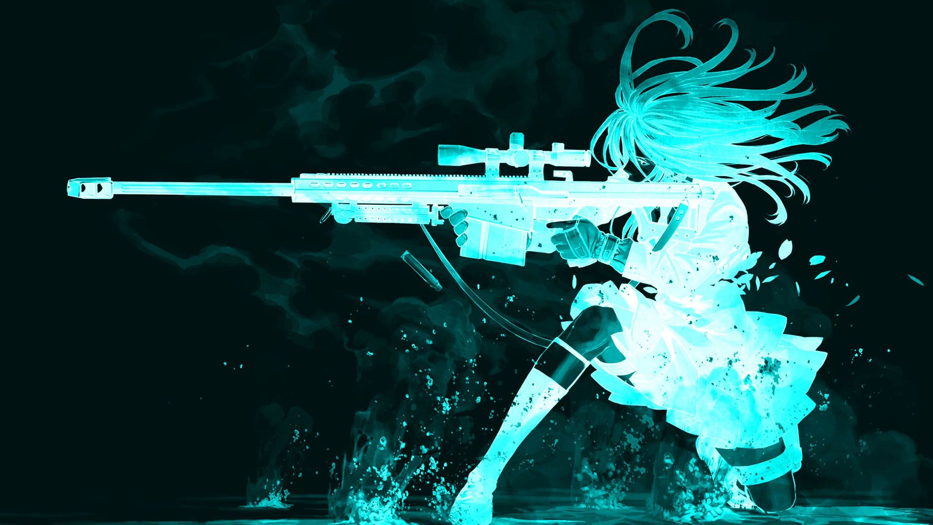 Anime Girl Glowing Wallpapers