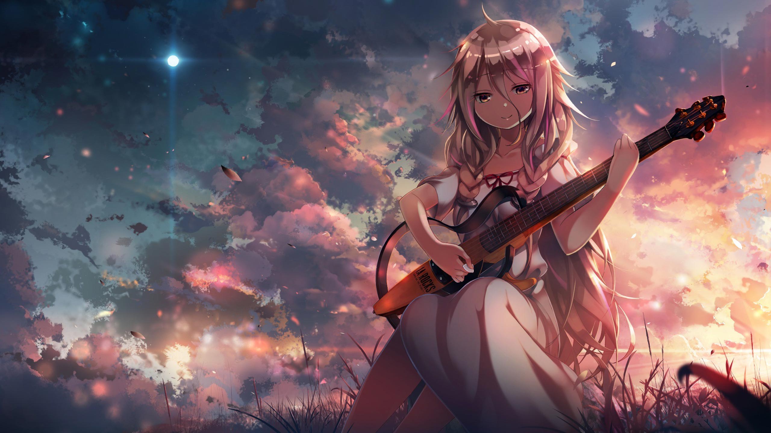 Anime Girl Guitar Wallpapers