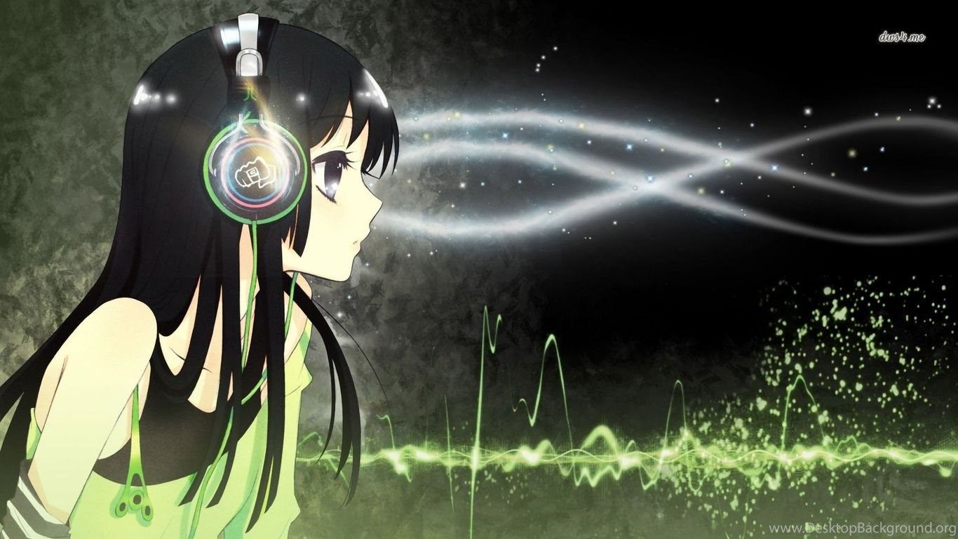 Anime Girl Headphone Wallpapers