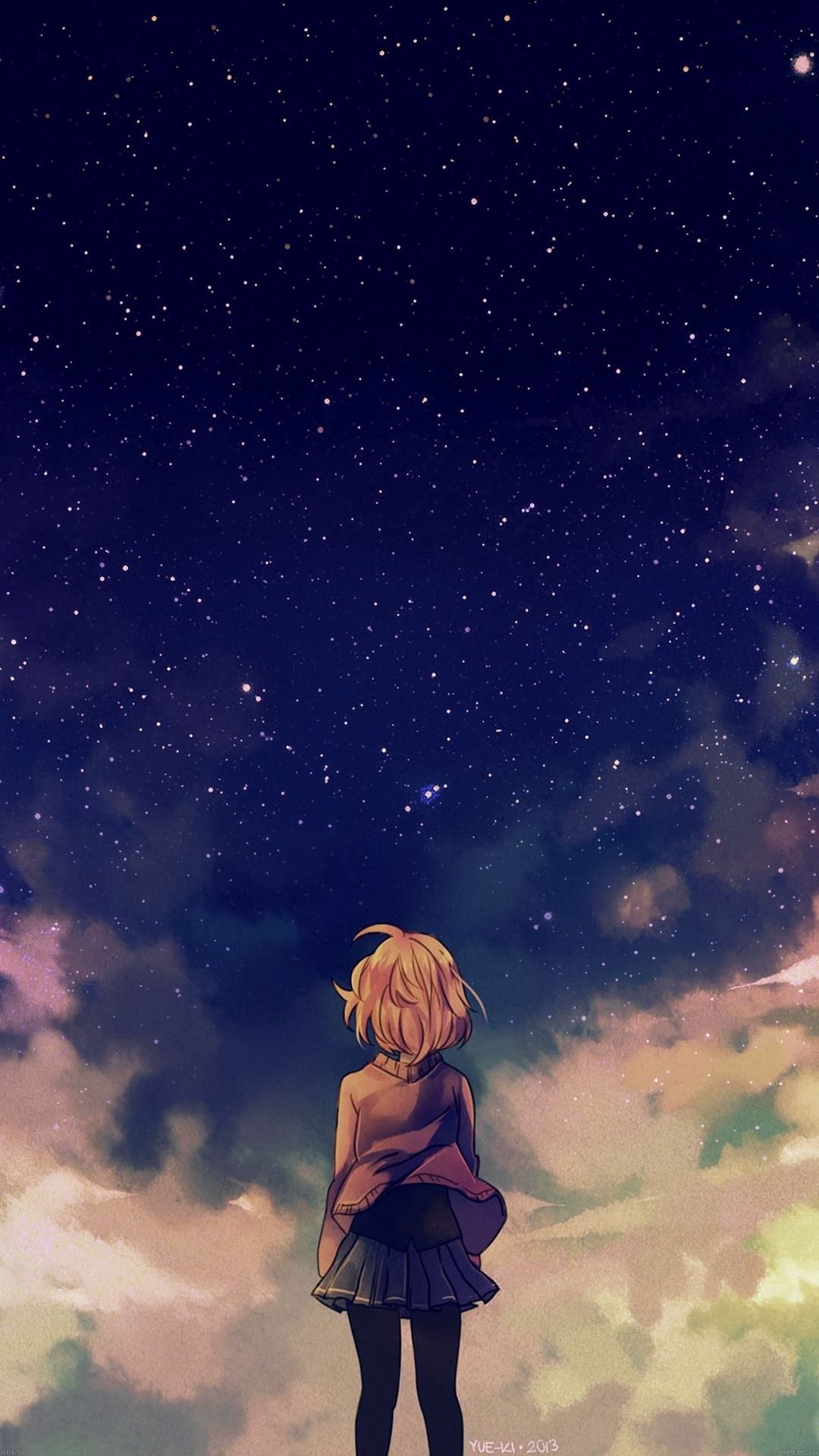 Anime Girl Sad Alone Wallpapers