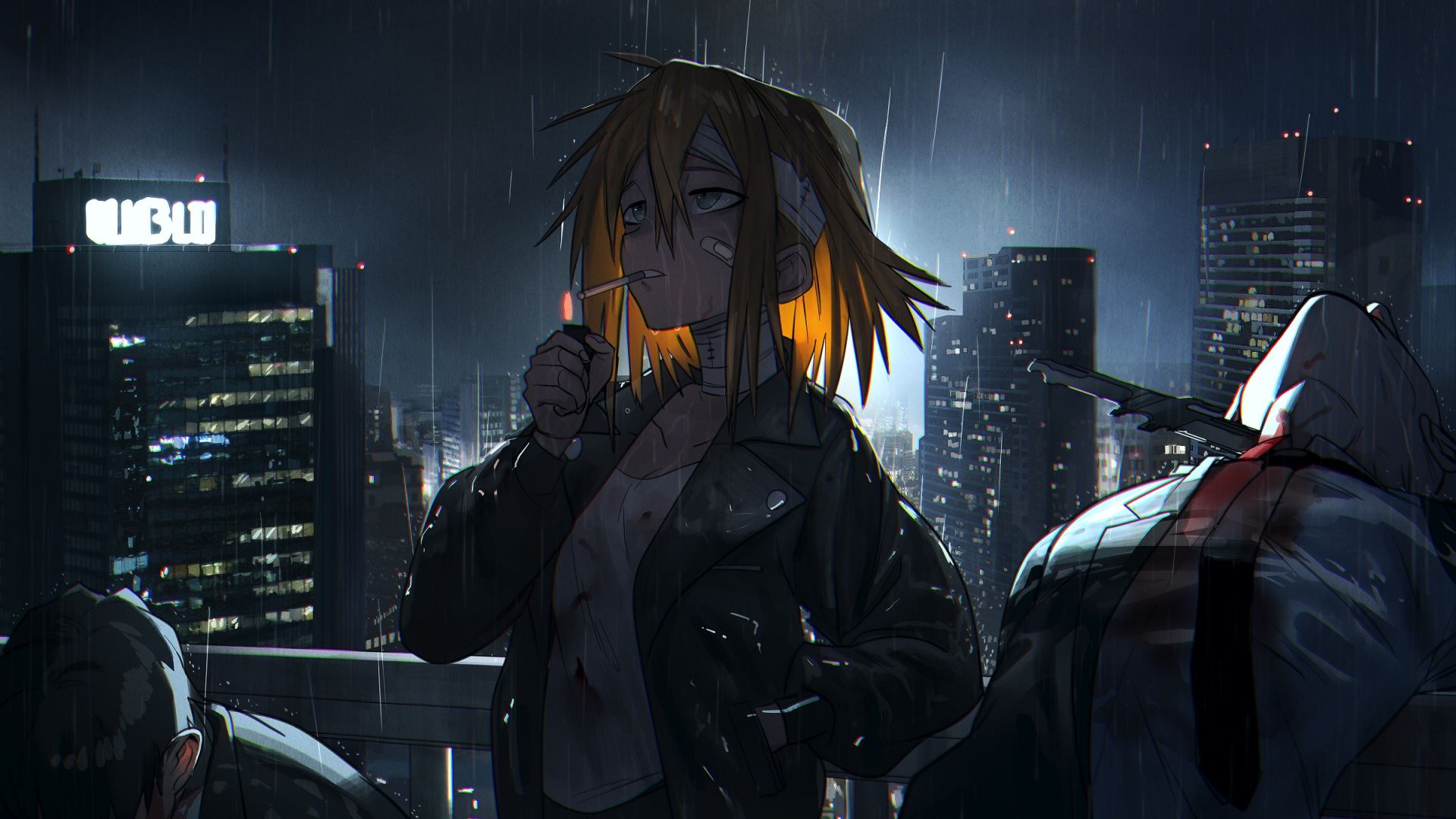 Anime Girl Smoking Wallpapers