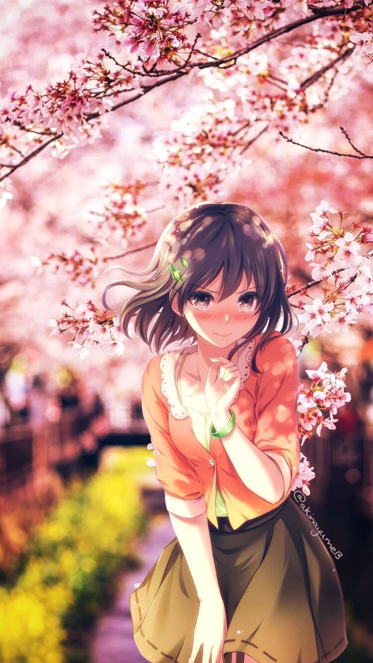 Anime Girl Spring Wallpapers