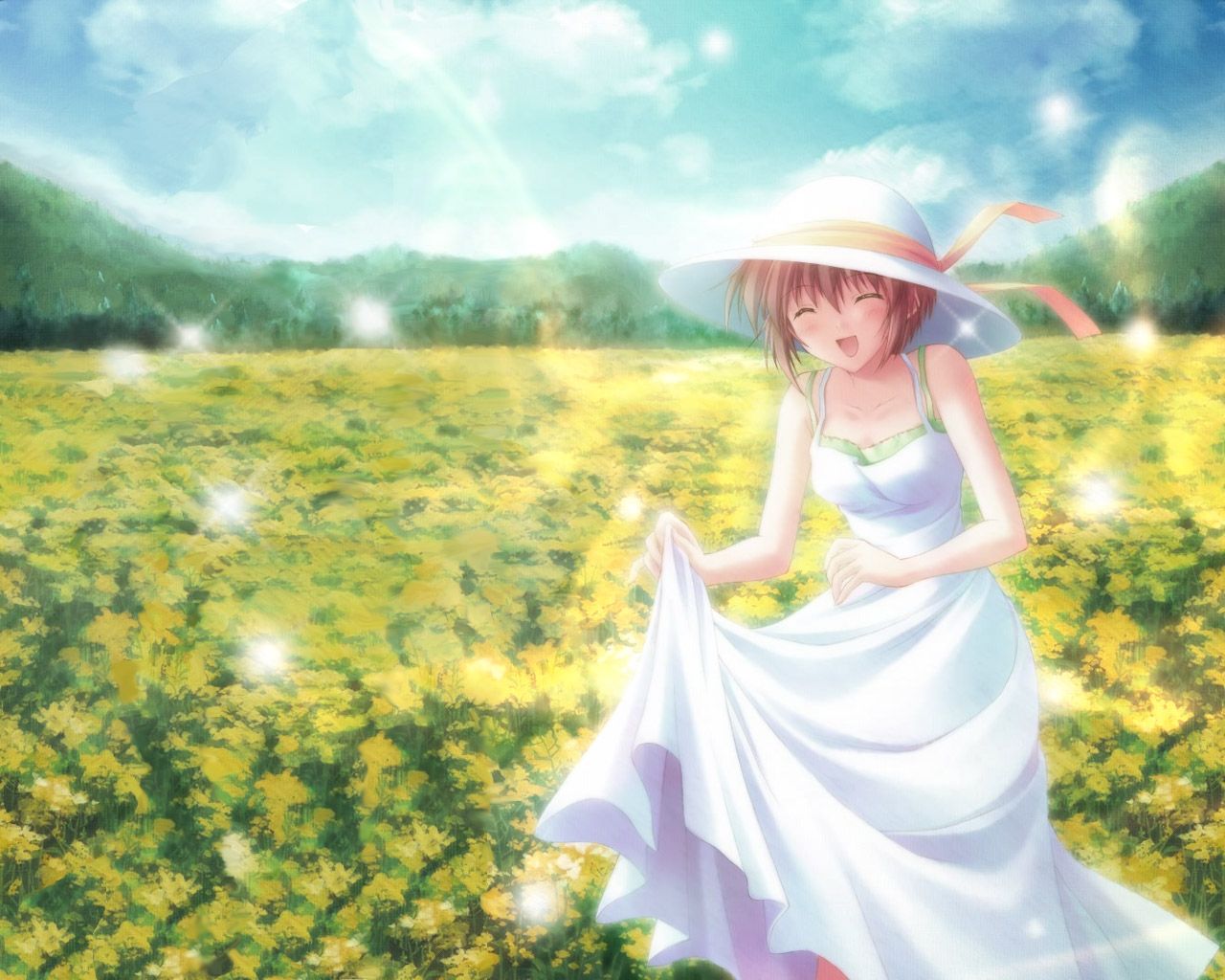 Anime Girl Spring Wallpapers