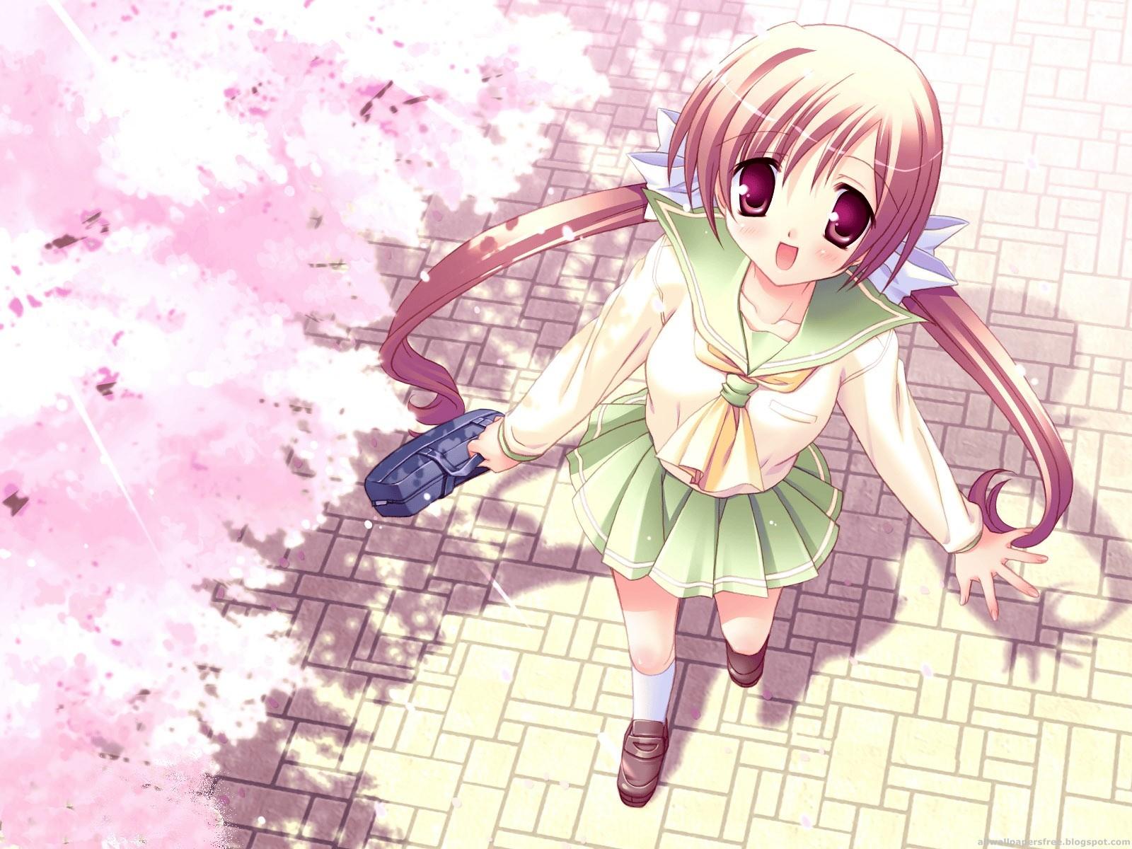Anime Girl Spring Wallpapers