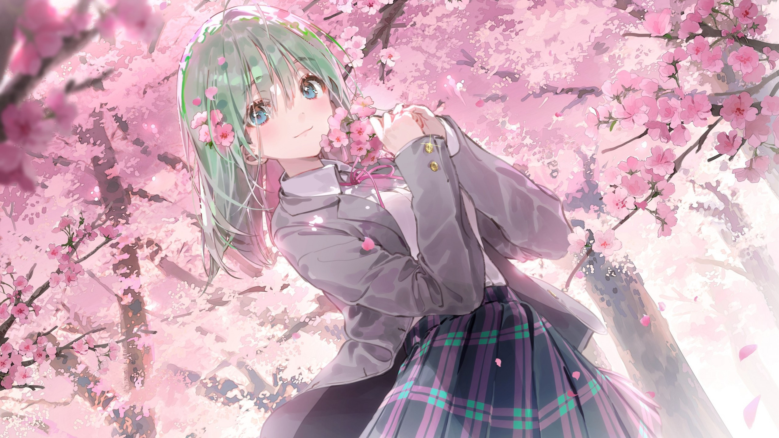 Anime Girl Spring Wallpapers