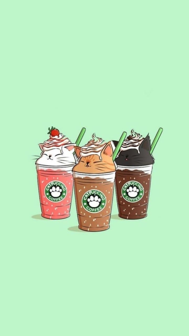 Anime Girl Starbucks Wallpapers