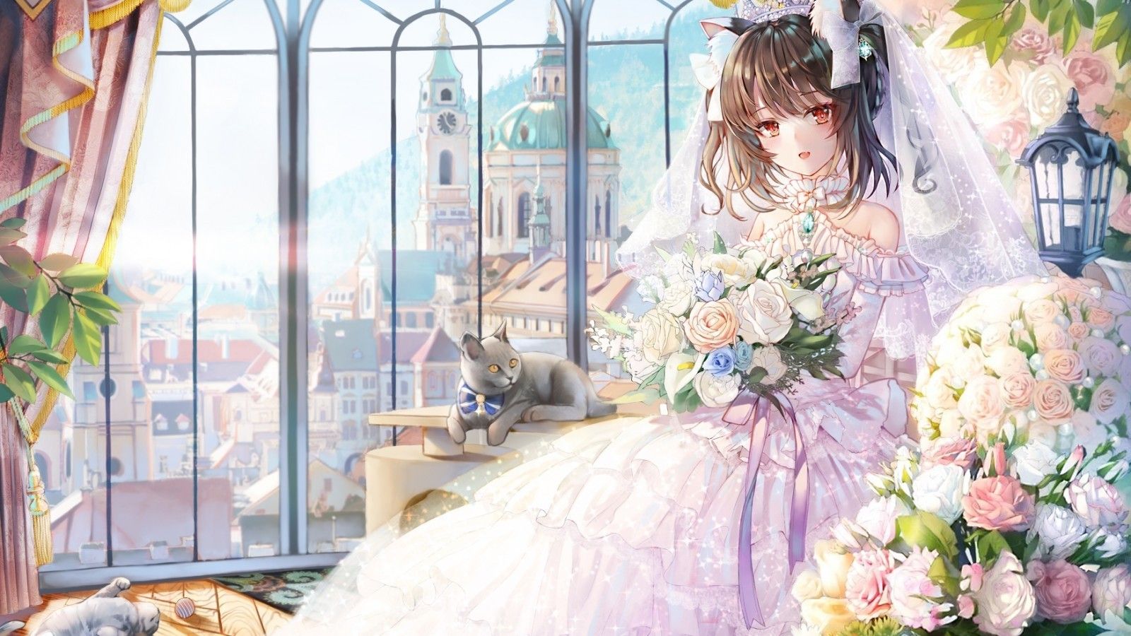 Anime Girl Wedding Wallpapers