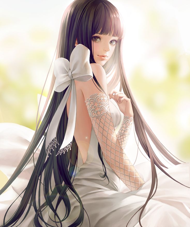 Anime Girl Wedding Dress Wallpapers