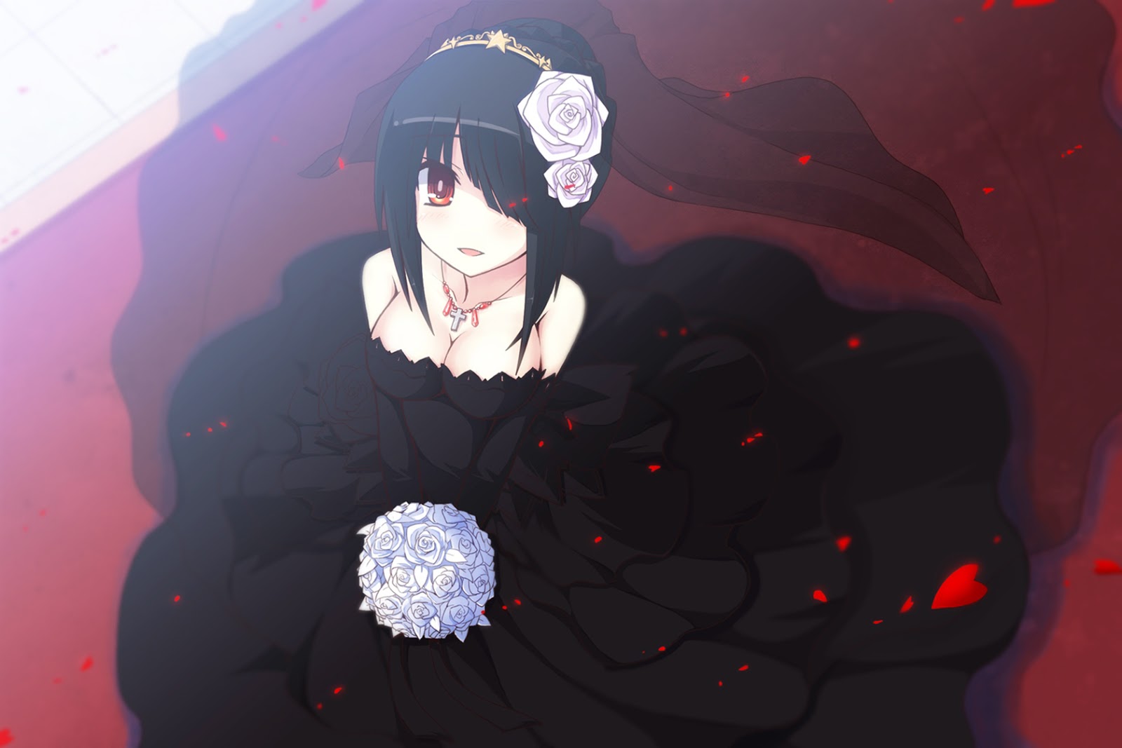 Anime Girl Wedding Dress Wallpapers