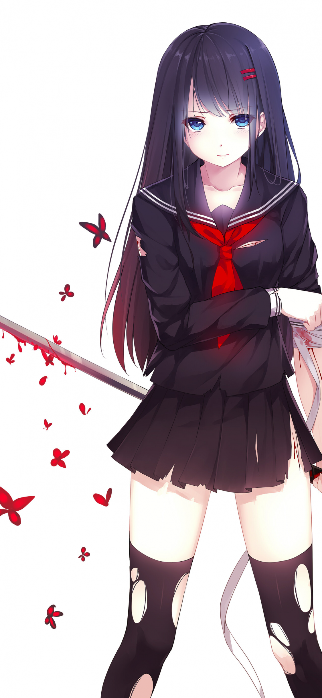 Anime Girl With Katana Wallpapers