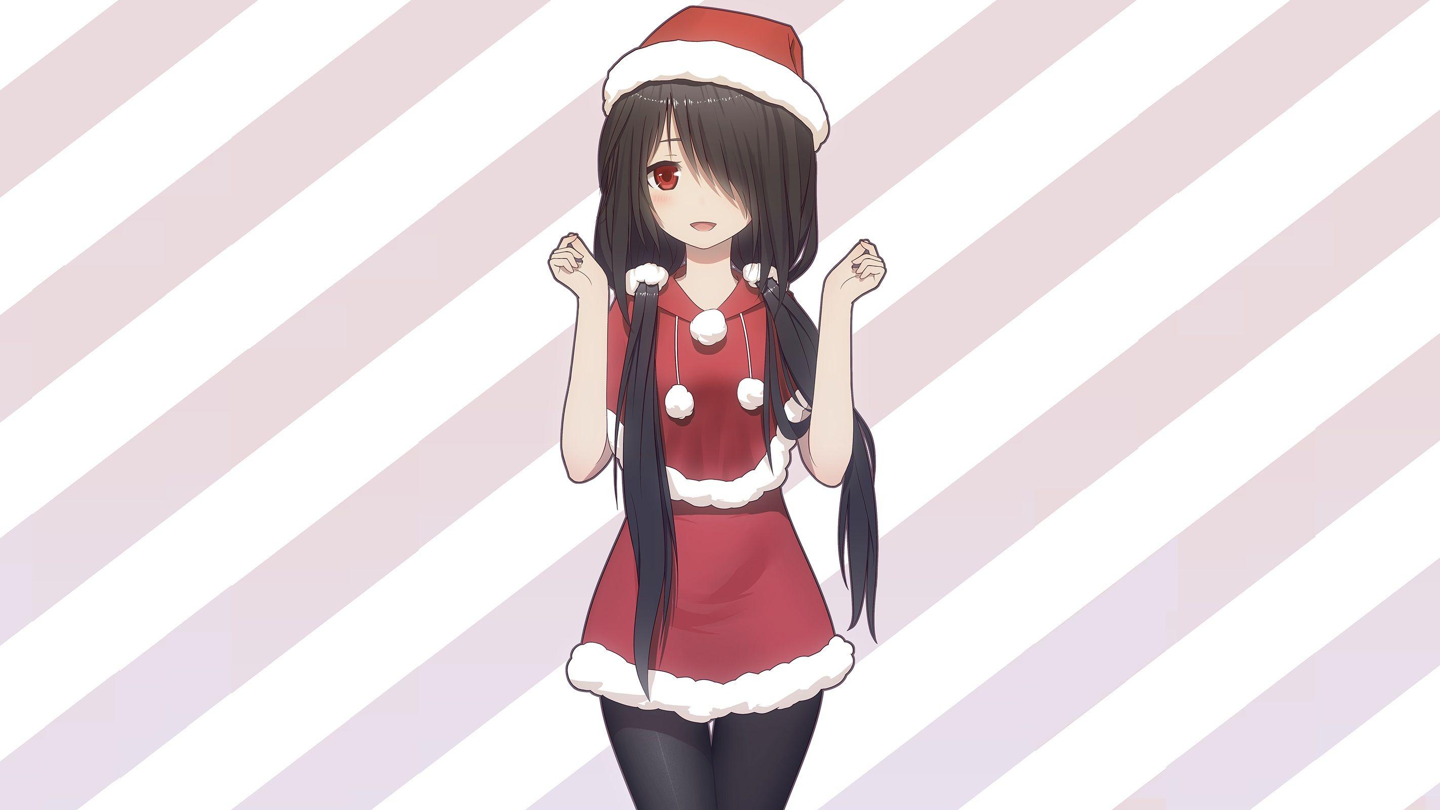 Anime Girls Christmas Wallpapers