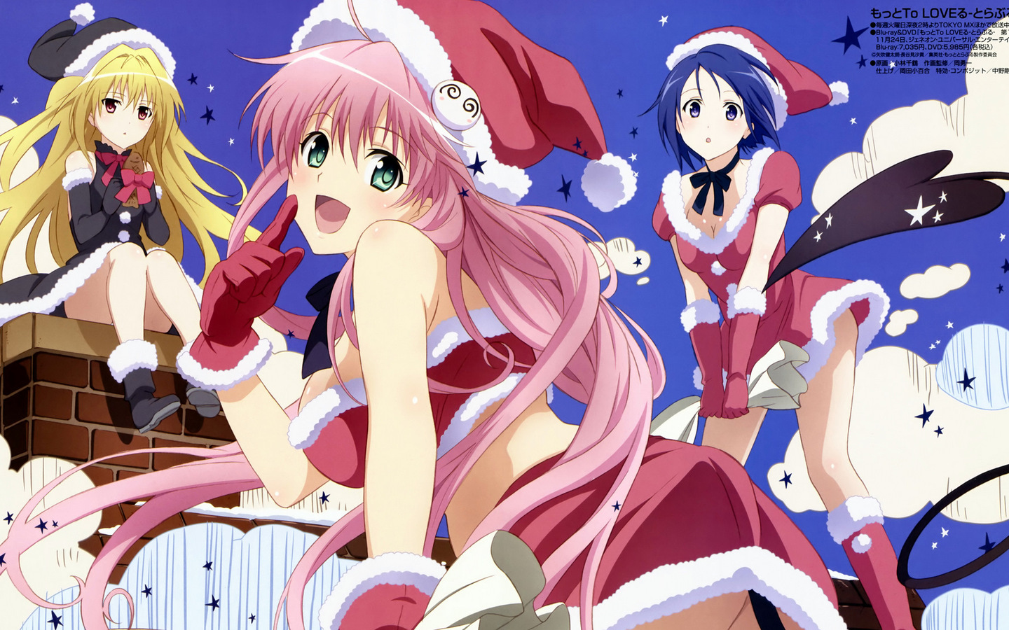 Anime Girls Christmas Wallpapers