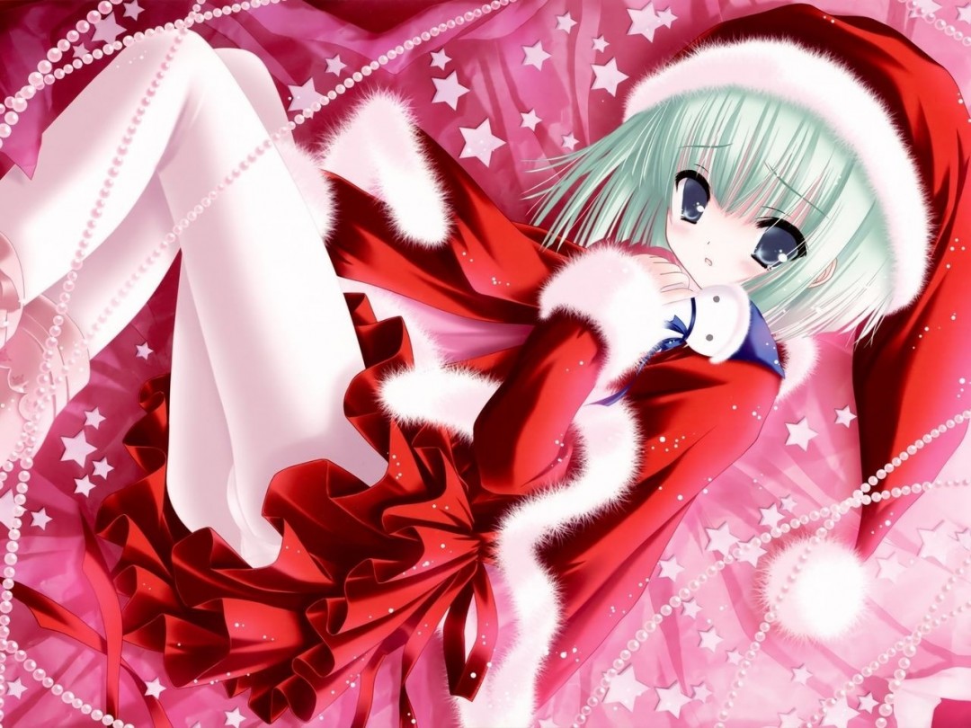 Anime Girls Christmas Wallpapers