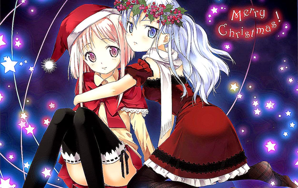 Anime Girls Christmas Wallpapers