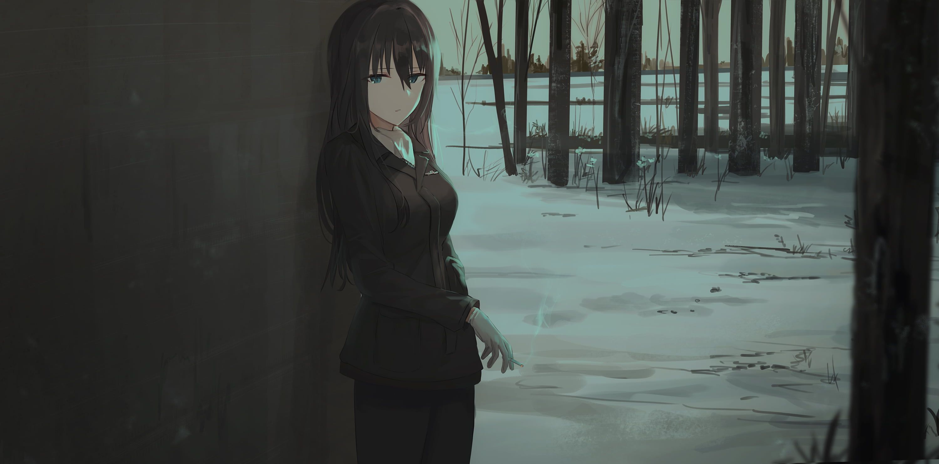 Anime Girls Winter Wallpapers