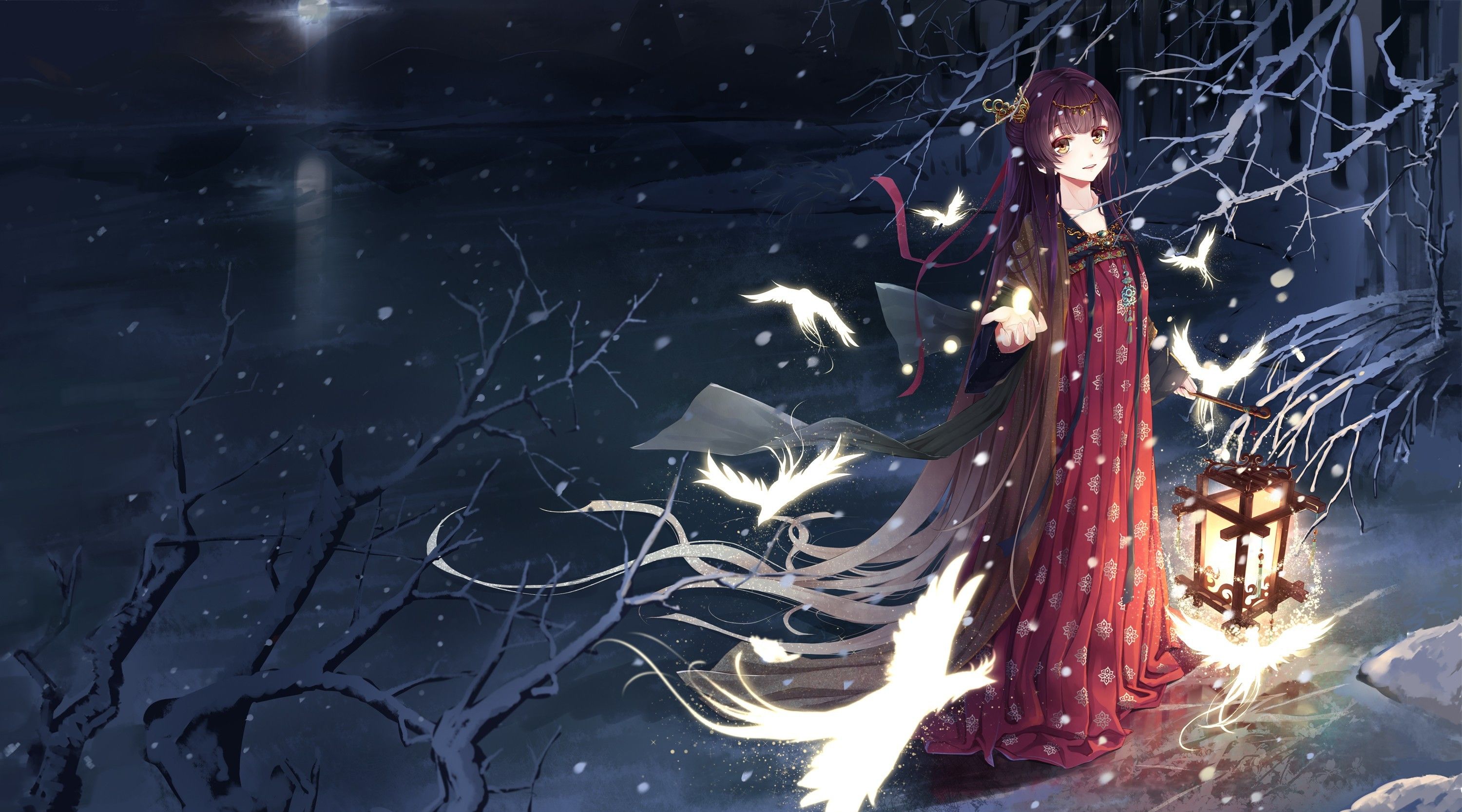 Anime Girls Winter Wallpapers