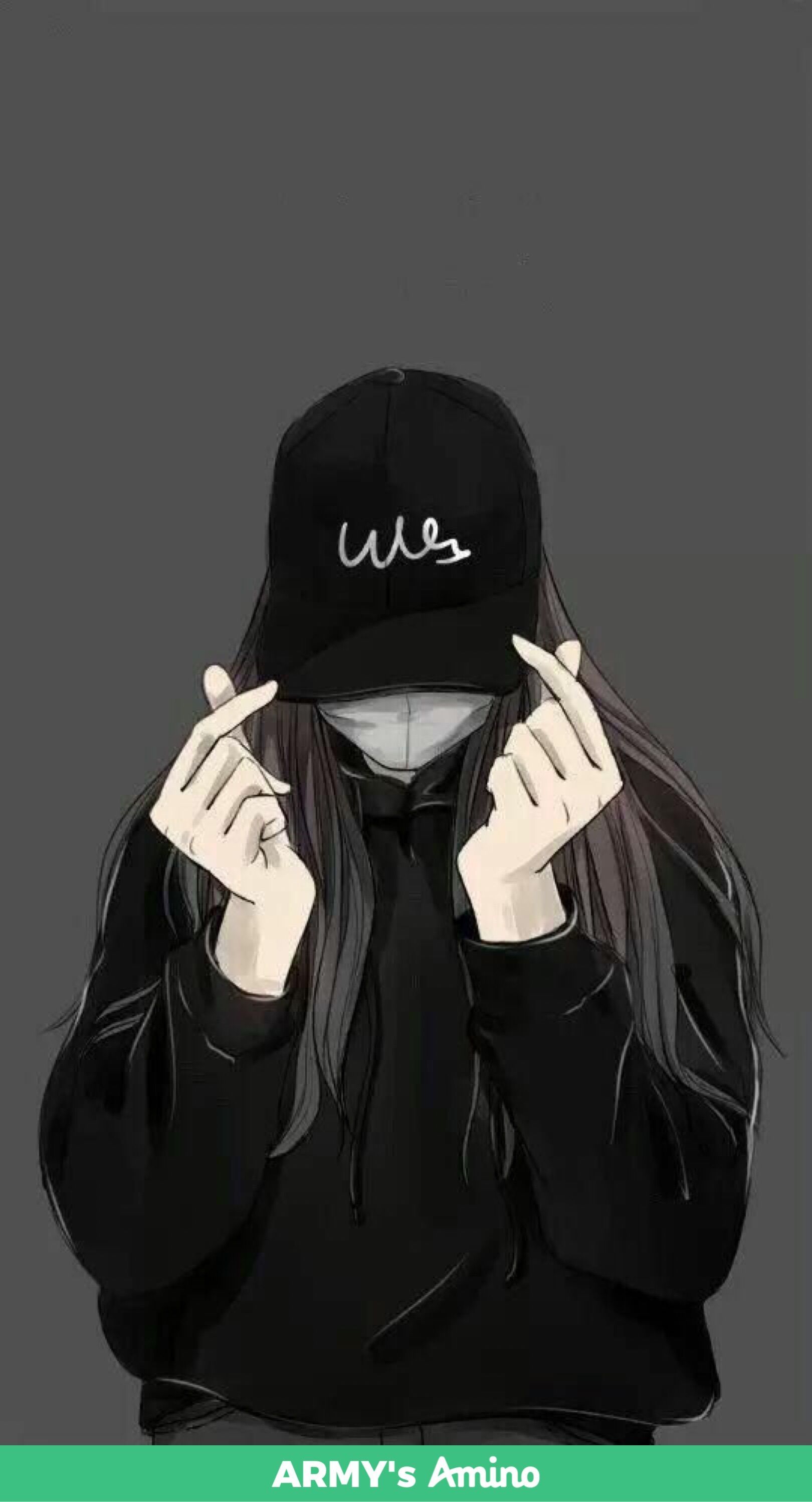 Anime Girls With Hoodies Wallpapers