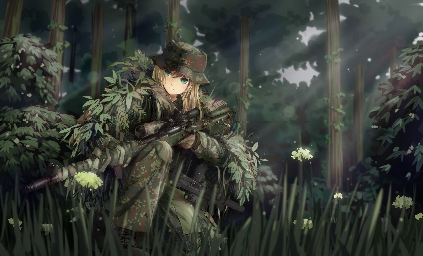 Anime Girls Ww2 Wallpapers