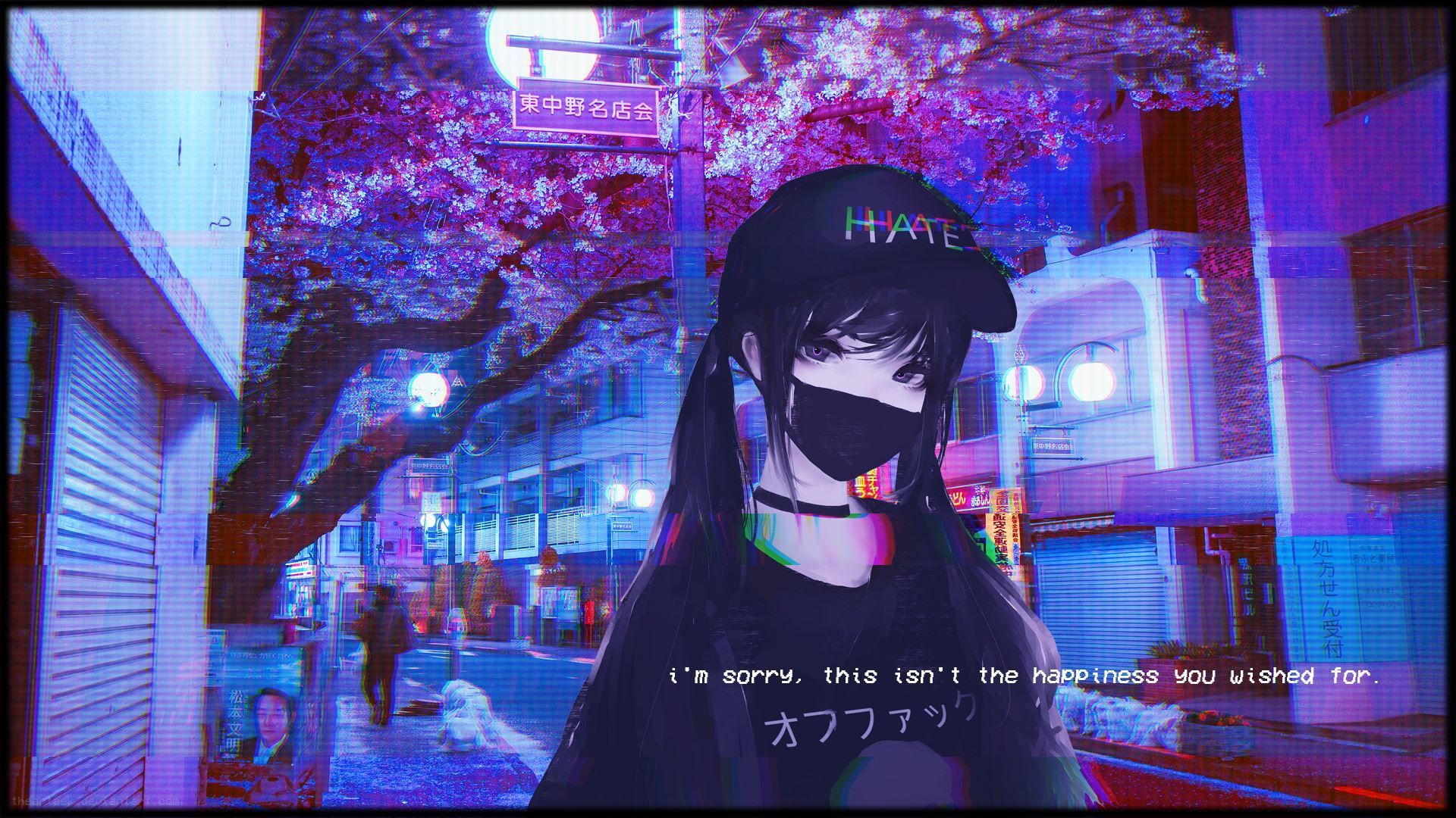 Anime Glitch Wallpapers