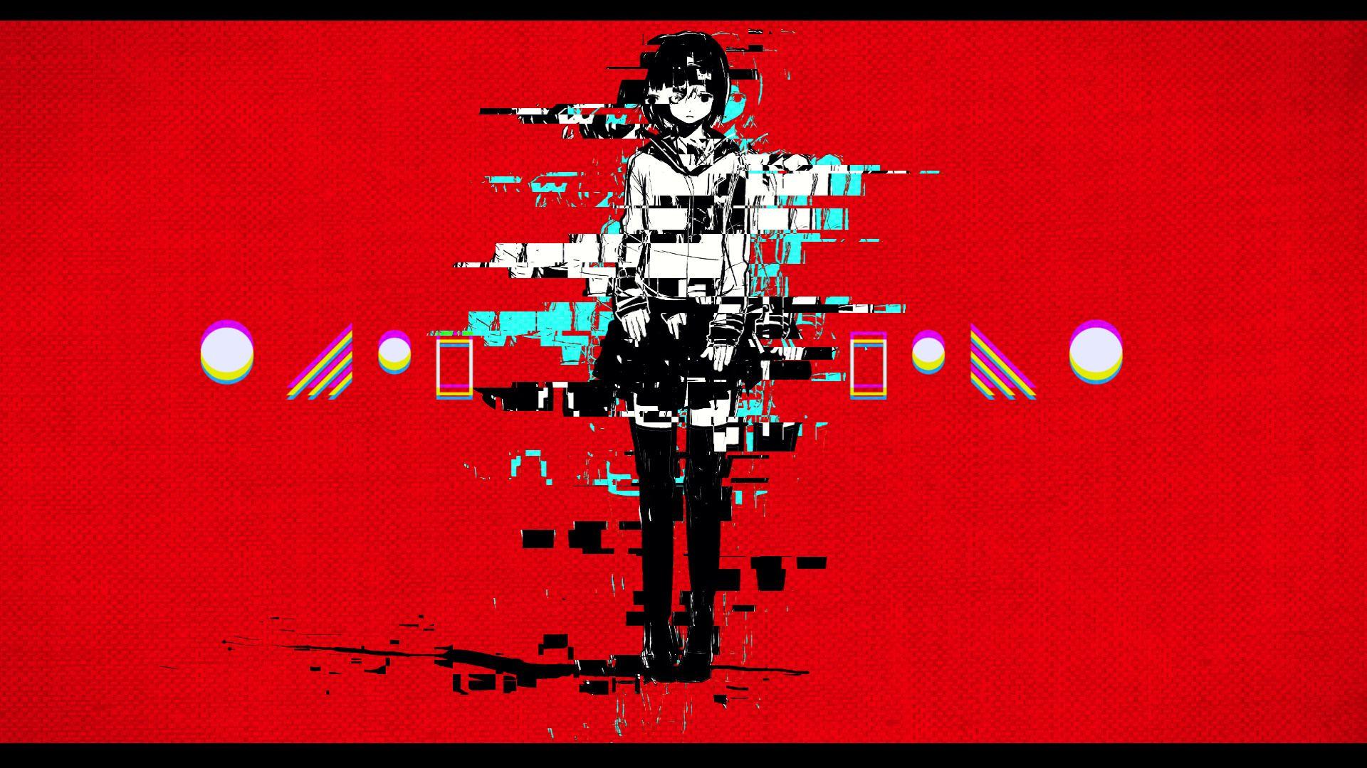 Anime Glitch Wallpapers