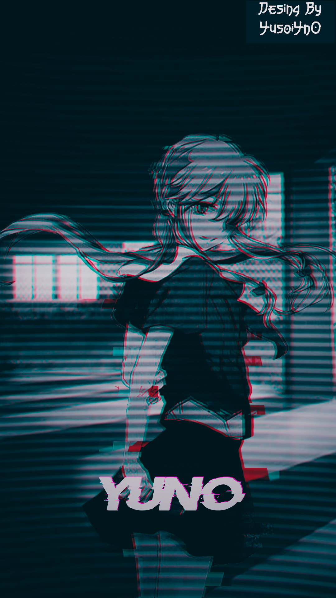 Anime Glitch Art Wallpapers