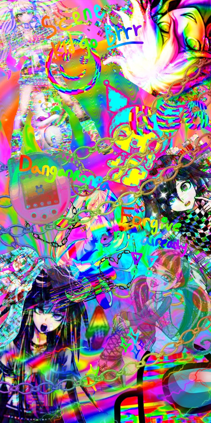 Anime Glitch Art Wallpapers