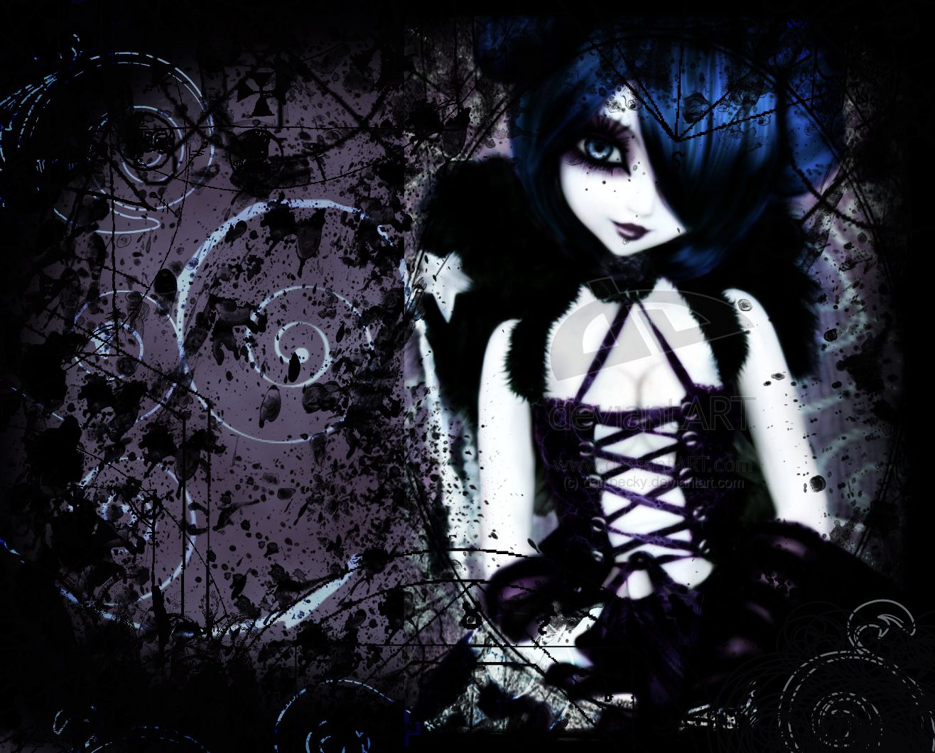 Anime Goth Wallpapers