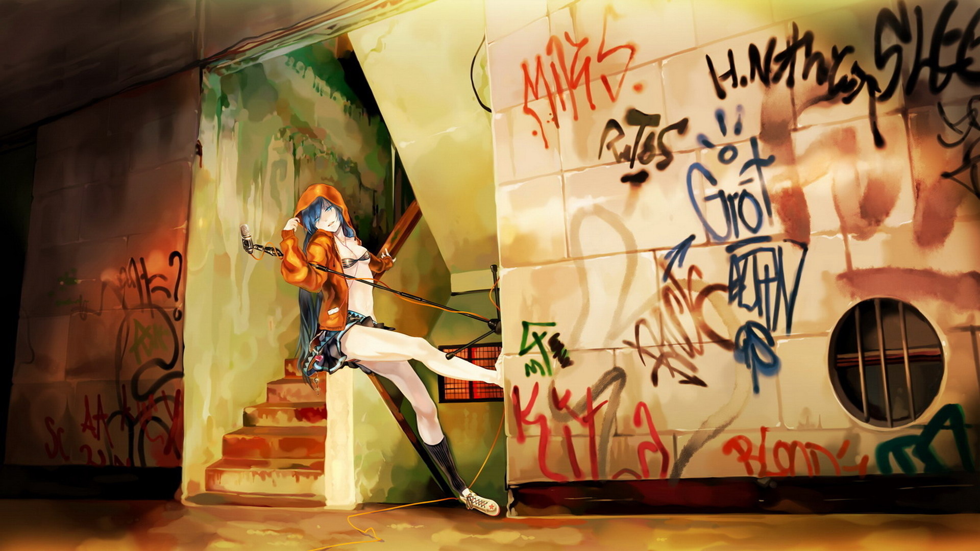 Anime Graffiti Wallpapers