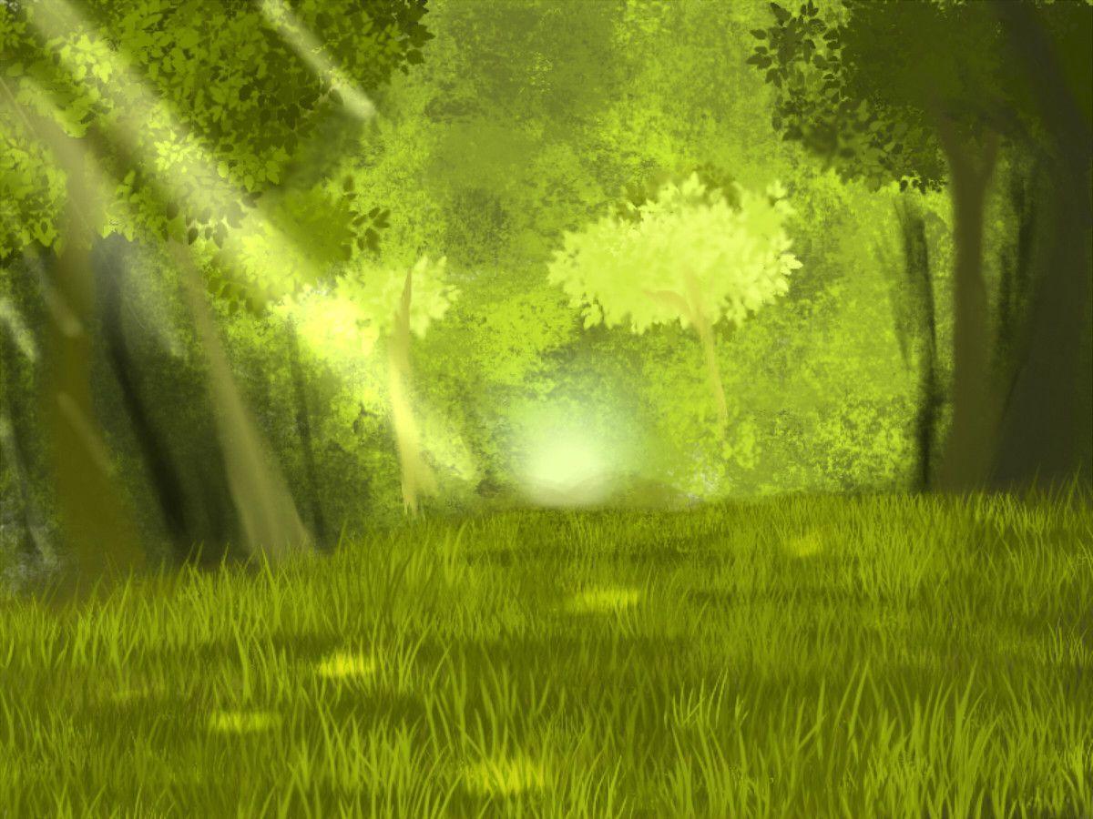 Anime Grass Field Wallpapers