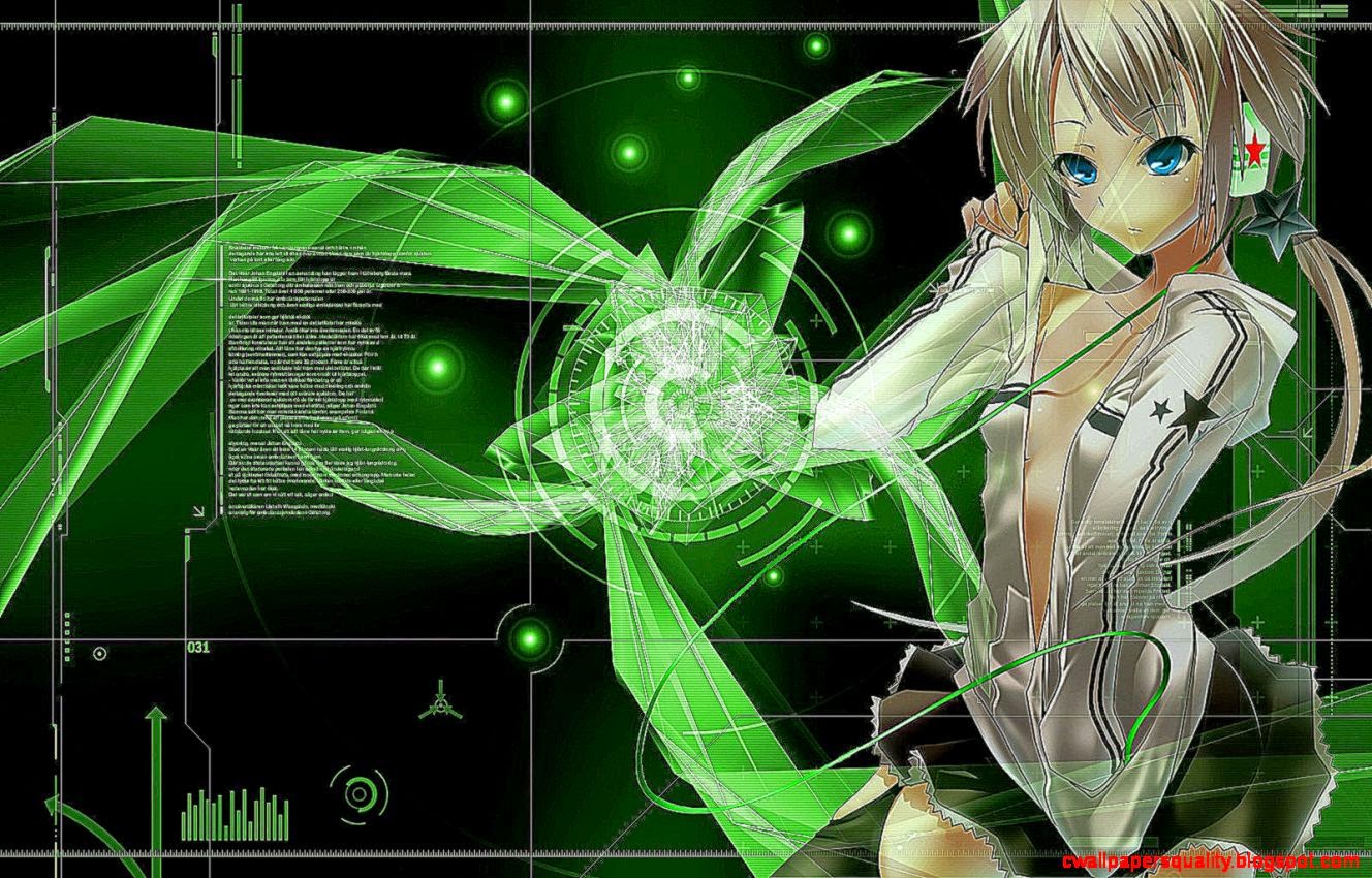 Anime Green Wallpapers