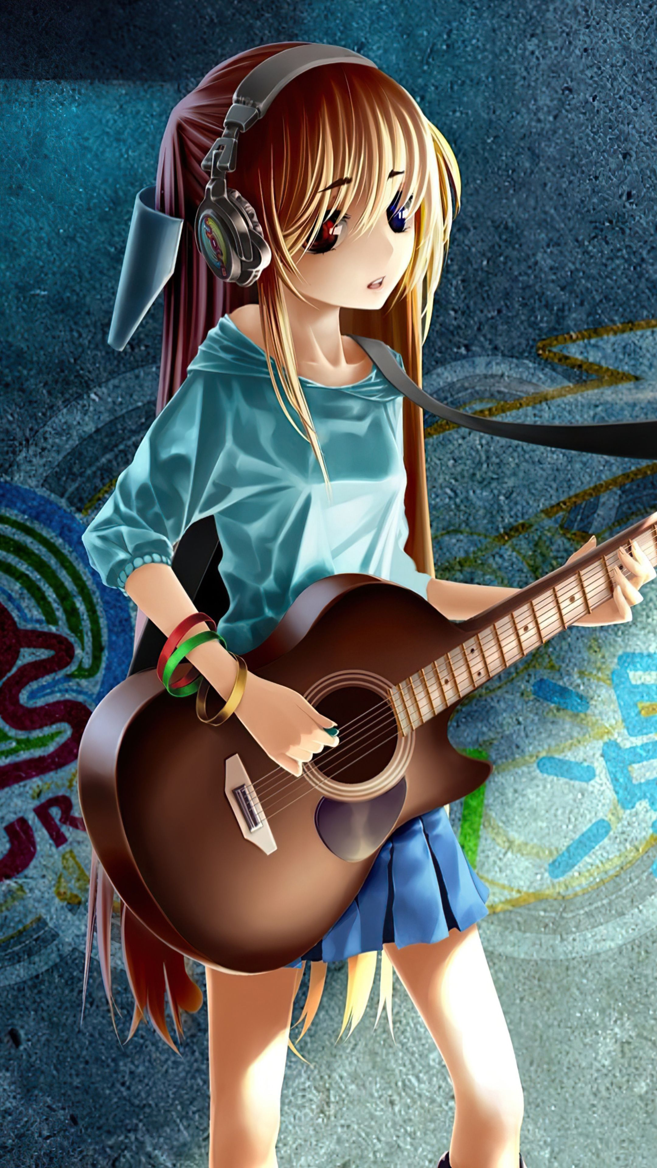 Anime Guitarist Wallpapers