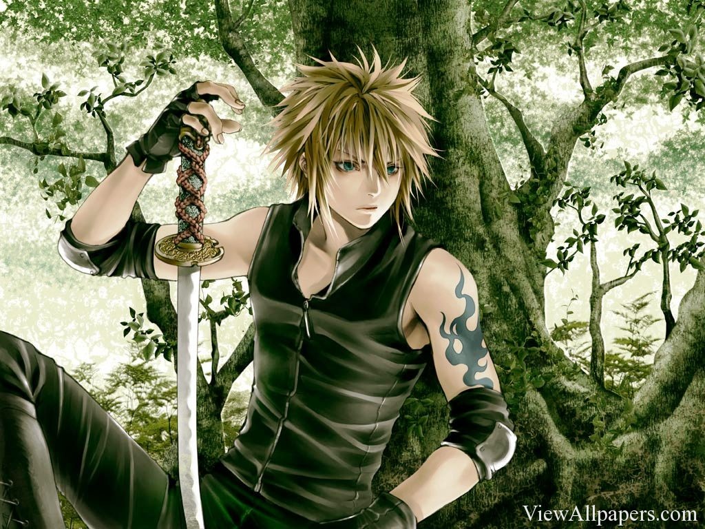 Anime Guy Warrior Hd Wallpapers